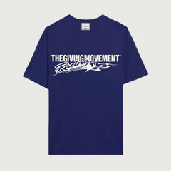 Unisex Racing T-Shirt - Navy Blue