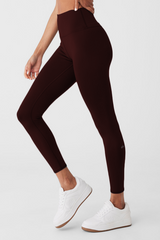 7/8 High-Waist Airlift Legging - Maroon
