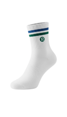 lululemon Unisex-Daily-Essential-Quarter-Socks-Stripe
